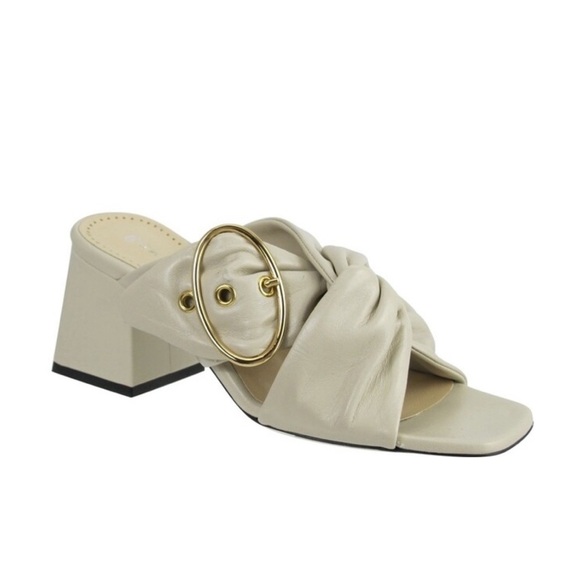 NEW Ron White Willow Napa Twist Buckle Sandals Size 4.5 US 35 EU - Picture 2 of 10